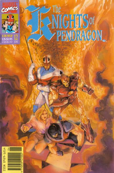 Cover for The Knights of Pendragon (Marvel UK, 1990 series) #12