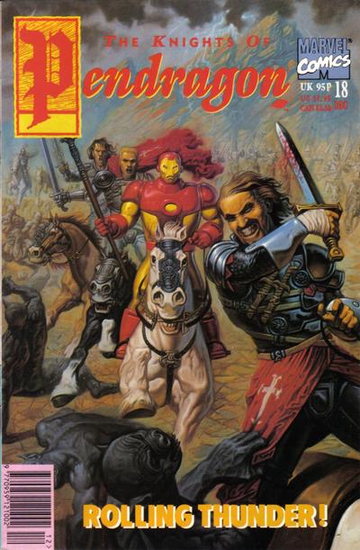 Cover for The Knights of Pendragon (Marvel UK, 1990 series) #18
