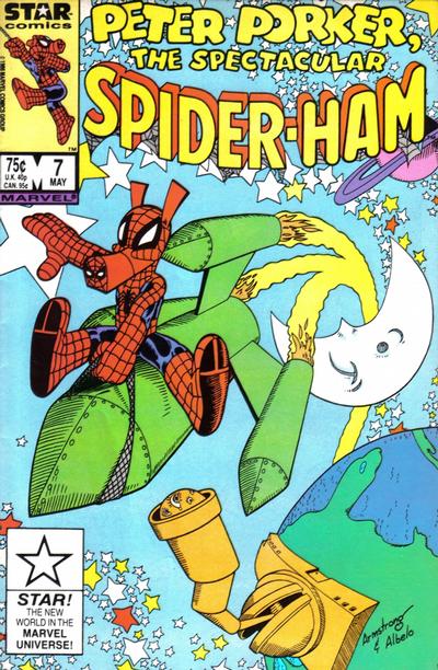Cover for Peter Porker, the Spectacular Spider-Ham (Marvel, 1985 series) #7