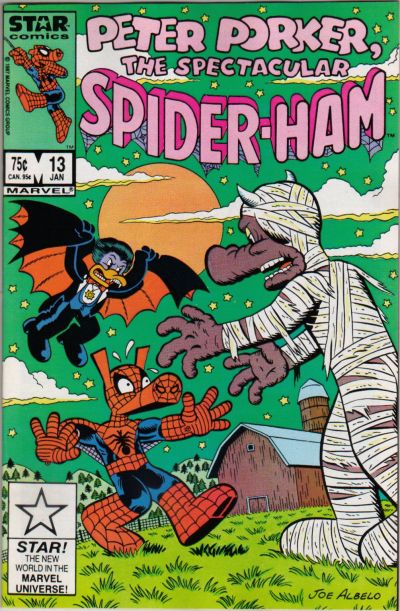 Cover for Peter Porker, the Spectacular Spider-Ham (Marvel, 1985 series) #13