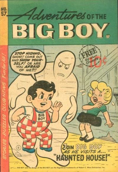 Cover for Adventures of the Big Boy (Webs Adventure Corporation, 1957 series) #57 [West]