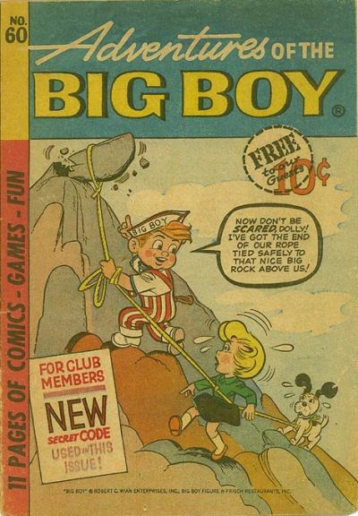 Cover for Adventures of the Big Boy (Webs Adventure Corporation, 1957 series) #60 [East]
