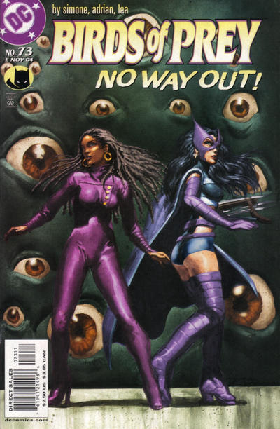 Cover for Birds of Prey (DC, 1999 series) #73 [Direct Sales]