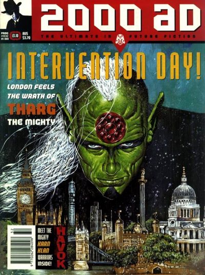 Cover for 2000 AD (Egmont Fleetway Ltd, 1996 series) #1032