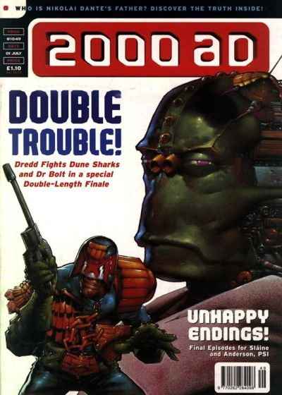 Cover for 2000 AD (Egmont Fleetway Ltd, 1996 series) #1049