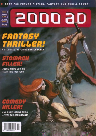 Cover for 2000 AD (Egmont Fleetway Ltd, 1996 series) #1056