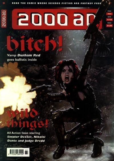 Cover for 2000 AD (Egmont Fleetway Ltd, 1996 series) #1081