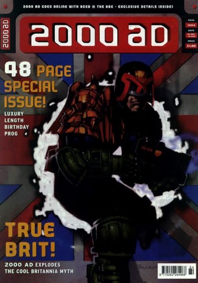 Cover for 2000 AD (Egmont Fleetway Ltd, 1996 series) #1084