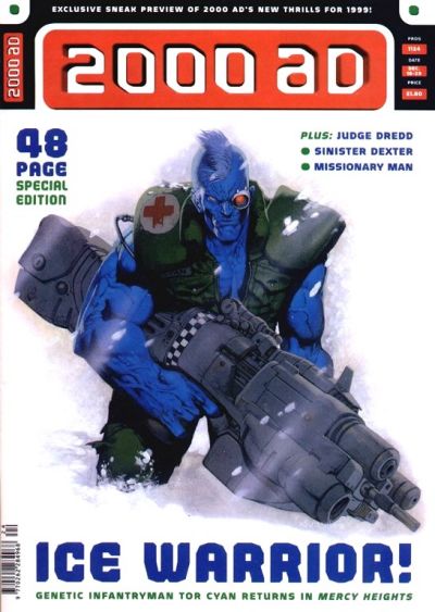 Cover for 2000 AD (Egmont Fleetway Ltd, 1996 series) #1124