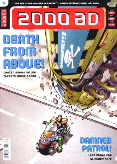 Cover for 2000 AD (Egmont Fleetway Ltd, 1996 series) #1182