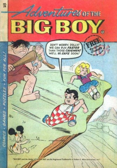 Cover for Adventures of the Big Boy (Webs Adventure Corporation, 1957 series) #78 [West]