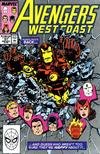Cover for Avengers West Coast (Marvel, 1989 series) #51 [Direct]