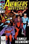 Cover Thumbnail for Avengers West Coast (1989 series) #57 [Direct]