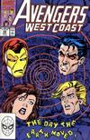 Cover for Avengers West Coast (Marvel, 1989 series) #58 [Direct]