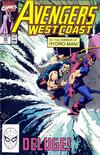 Cover for Avengers West Coast (Marvel, 1989 series) #59 [Direct]
