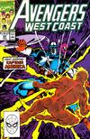 Cover Thumbnail for Avengers West Coast (1989 series) #64 [Direct]