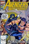 Cover for Avengers West Coast (Marvel, 1989 series) #65 [Direct]