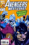 Cover for Avengers West Coast (Marvel, 1989 series) #98 [Direct Edition]