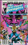 Cover Thumbnail for The West Coast Avengers Annual (1986 series) #3 [Newsstand]