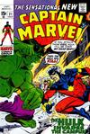 Cover for Captain Marvel (Marvel, 1968 series) #21