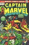 Cover for Captain Marvel (Marvel, 1968 series) #27 [Regular Edition]