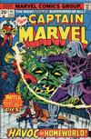 Cover for Captain Marvel (Marvel, 1968 series) #41 [Regular Edition]