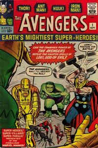 Cover Thumbnail for The Avengers (Marvel, 1963 series) #1 [Regular]
