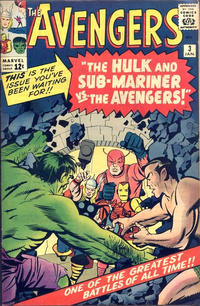 Cover Thumbnail for The Avengers (Marvel, 1963 series) #3 [Regular Edition]