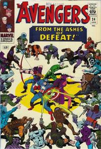 Cover Thumbnail for The Avengers (Marvel, 1963 series) #24 [Regular Edition]