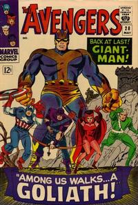 Cover for The Avengers (Marvel, 1963 series) #28 [British]