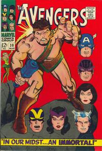 Cover Thumbnail for The Avengers (Marvel, 1963 series) #38 [Regular Edition]