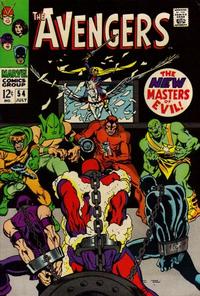Cover for The Avengers (Marvel, 1963 series) #54