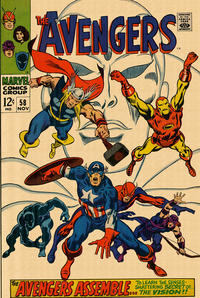 Cover Thumbnail for The Avengers (Marvel, 1963 series) #58