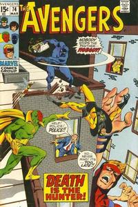 Cover for The Avengers (Marvel, 1963 series) #74