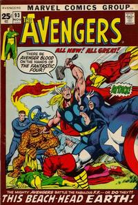 Cover Thumbnail for The Avengers (Marvel, 1963 series) #93 [Regular Edition]