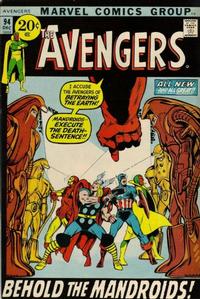 Cover Thumbnail for The Avengers (Marvel, 1963 series) #94 [Regular Edition]