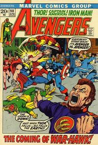 Cover Thumbnail for The Avengers (Marvel, 1963 series) #98 [Regular Edition]