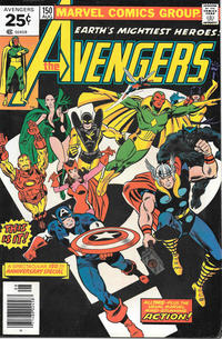 Cover Thumbnail for The Avengers (Marvel, 1963 series) #150 [25¢]