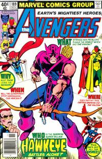 Cover Thumbnail for The Avengers (Marvel, 1963 series) #189 [Newsstand]