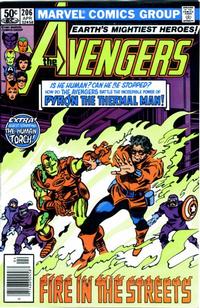 Cover Thumbnail for The Avengers (Marvel, 1963 series) #206 [Newsstand]