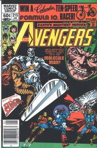 Cover Thumbnail for The Avengers (Marvel, 1963 series) #215 [Newsstand]