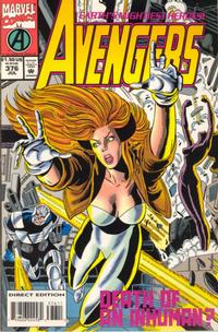 Cover for The Avengers (Marvel, 1963 series) #376 [Direct Edition]
