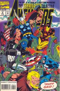 Cover Thumbnail for Avengers: The Terminatrix Objective (Marvel, 1993 series) #4 [Direct Edition]