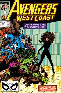 Cover Thumbnail for Avengers West Coast (Marvel, 1989 series) #48 [Direct]