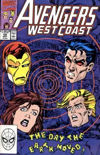 Cover Thumbnail for Avengers West Coast (Marvel, 1989 series) #58 [Direct]