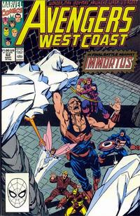 Cover Thumbnail for Avengers West Coast (Marvel, 1989 series) #62 [Direct]