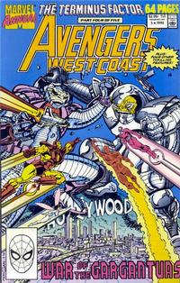 Cover Thumbnail for Avengers West Coast Annual (Marvel, 1990 series) #5 [Direct]