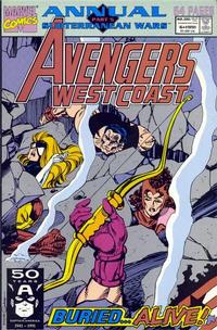 Cover Thumbnail for Avengers West Coast Annual (Marvel, 1990 series) #6 [Direct]