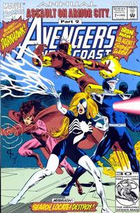 Cover Thumbnail for Avengers West Coast Annual (Marvel, 1990 series) #7 [Direct]
