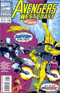 Cover Thumbnail for Avengers West Coast Annual (Marvel, 1990 series) #8 [Direct]